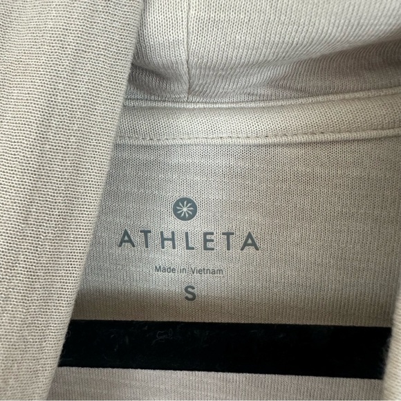 Athleta | Eco Wash Turtleneck Sweatshirt Dress Small Women's - Picture 4 of 9